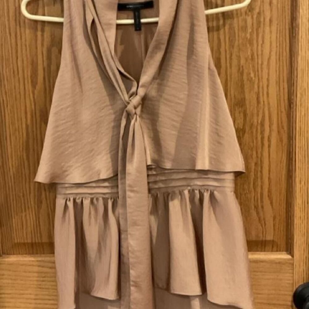 Bcbgmaxazria Women's Tan Blouse